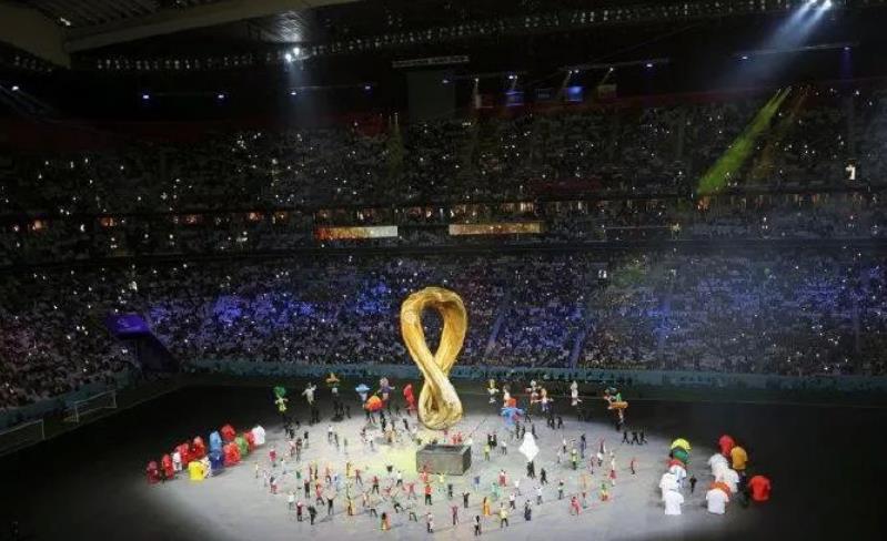 优发国际的1500㎡LED显示屏全方位效劳卡塔尔天下杯